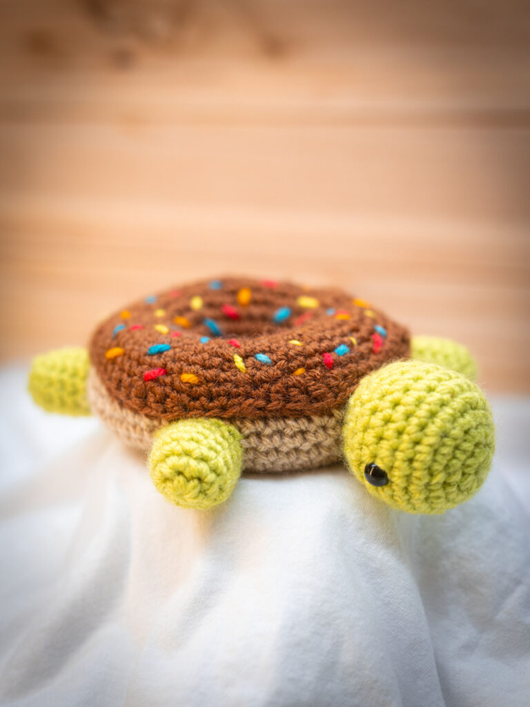 Crochet Turtle Donut