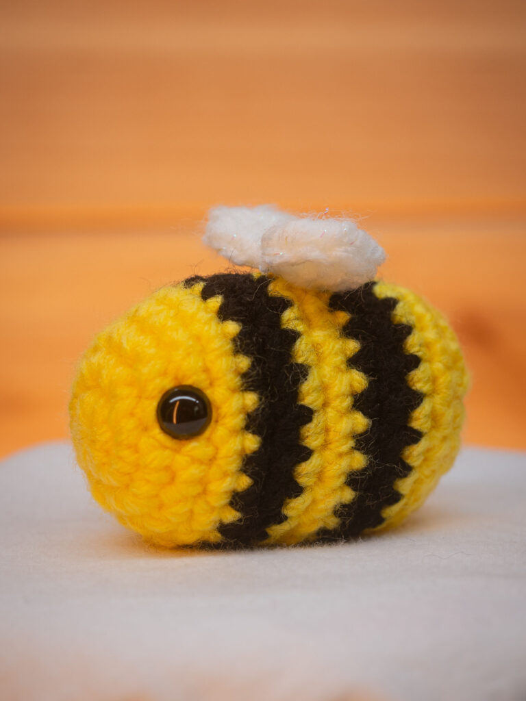 Crochet Bumblebee Yellow