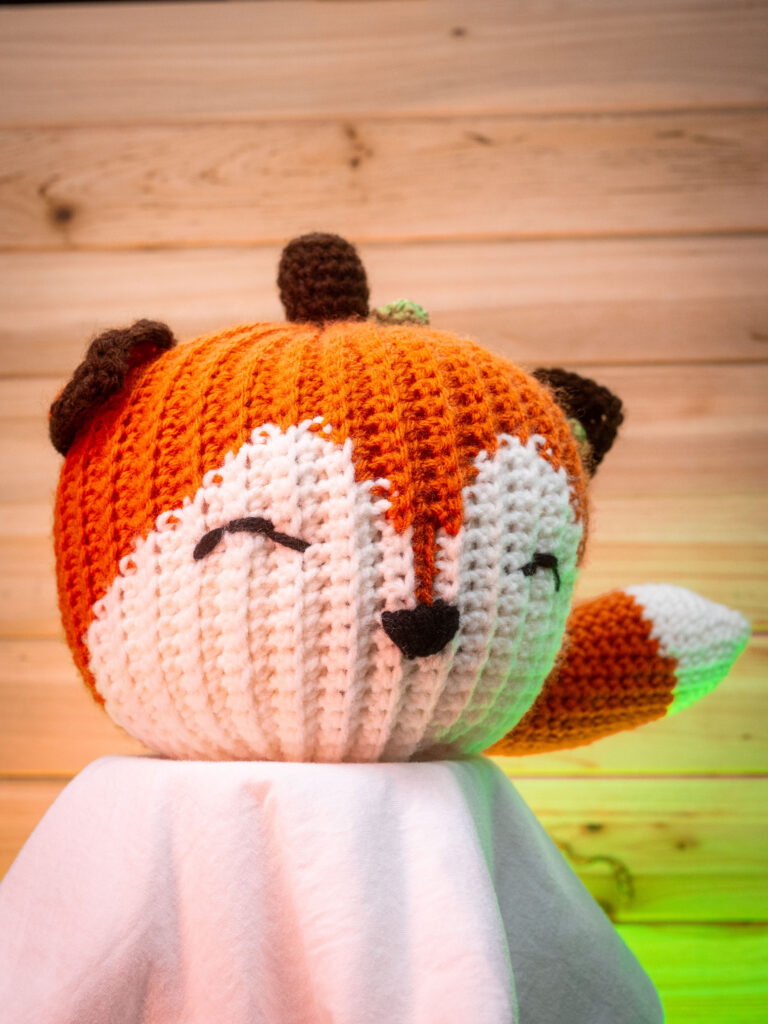 Crochet Fox Pumpkin